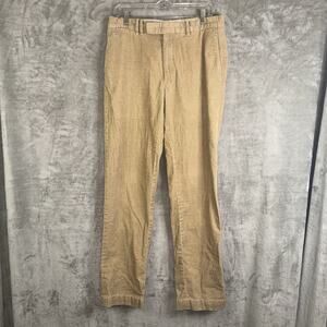 Polo Golf Ralph Lauren Corduroy Pants Tan Men's 32x34 Preppy *Read*